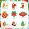 9 Pieces Double Sided Christmas Diamond Art Ornaments 5d DIY Christmas Diamond Painting Keychain Kits for adults Diamond DIY Key Ring Art Pendant Christmas Tree for DIY Christmas Holiday Decor